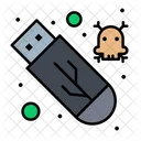 Virus usb  Icono