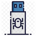Virus usb  Icono