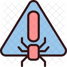 Virus warning  Icon