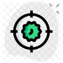 Ziel des Virus  Symbol