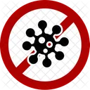 Viruses Are Not Allowed Virus Medicine Icon
