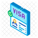 Visa Document Confirmation Icon