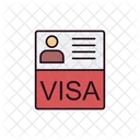 Visa Passport Id Icon