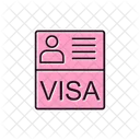 Visa Document Id Icon