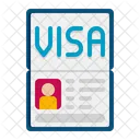 Visa Passport Travel Icon