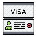 Visa Passport Travel Icon