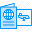 Visa Document  Icon