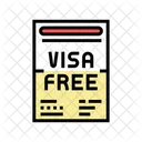 Visa Free  Icon