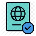 Visa Passport Travel Icon