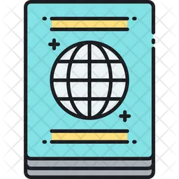 Visa Travel Document  Icon