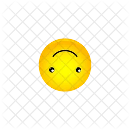 Smiley visage à l'envers Emoji Icône