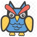 Visage De Hibou Emoji Emoticone Icon