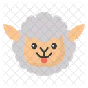 Visage De Mouton Emoji Emoji Emoticone Icône