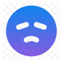 Visage Decu Emoji Visage Icône