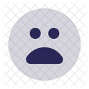 Visage Fatigue Emoji Visage Icône