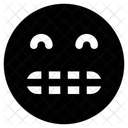 Emoticone Visage Grimacant Expression Icône