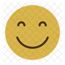 Heureux Emoji Smiley Icône