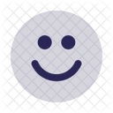 Visage Souriant Heureux Emoticone Icône
