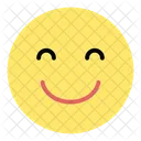 Visage Souriant Emoji Emoticone Icône