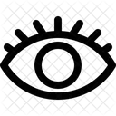Visibilidade Olho Interface De Usuario Ícone