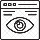 Web Visibilite En Ligne Icône