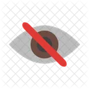 Visibility Off Eye Vision Icon
