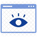 Visible Advertisement Access Icon