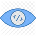 Vision Eye Code Icon
