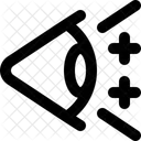Vision Auge Ansicht Symbol