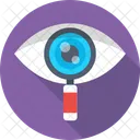 Vision Eye Magnifier Icon