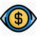 Vision Geld Startup Symbol