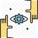 Vision Ziel Plan Symbol