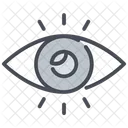 Vision Auge Ansicht Symbol
