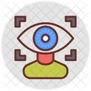 Sehvermogen Auge Netzhaut Symbol