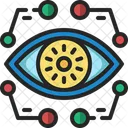 Vision Auge Roboter Symbol