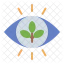 Vision Plant Smart Farm Icon