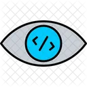 Vision Eye Code Icon