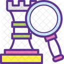 Investigacion Estrategia Estrategico Icono