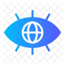 Vision Eye World Icon