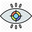 Vision Focus Eye Icon