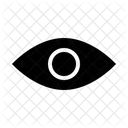Vision Sehvermogen Augapfel Symbol