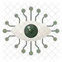 Mechanical Eye Cyber Eye Cyber Security Concept Icon