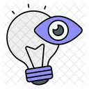 Vision Innovation Thinking Icon