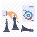 Tactical Business Chess Playing Icon