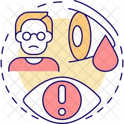 Vision problems  Icon