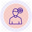 Visionary Leader Line Icon Icon