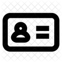 Visitenkarte  Symbol