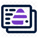 Visitenkarte  Symbol