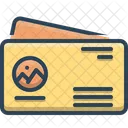 Geschaft Karte Identitat Symbol