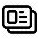 Visiting card  Symbol